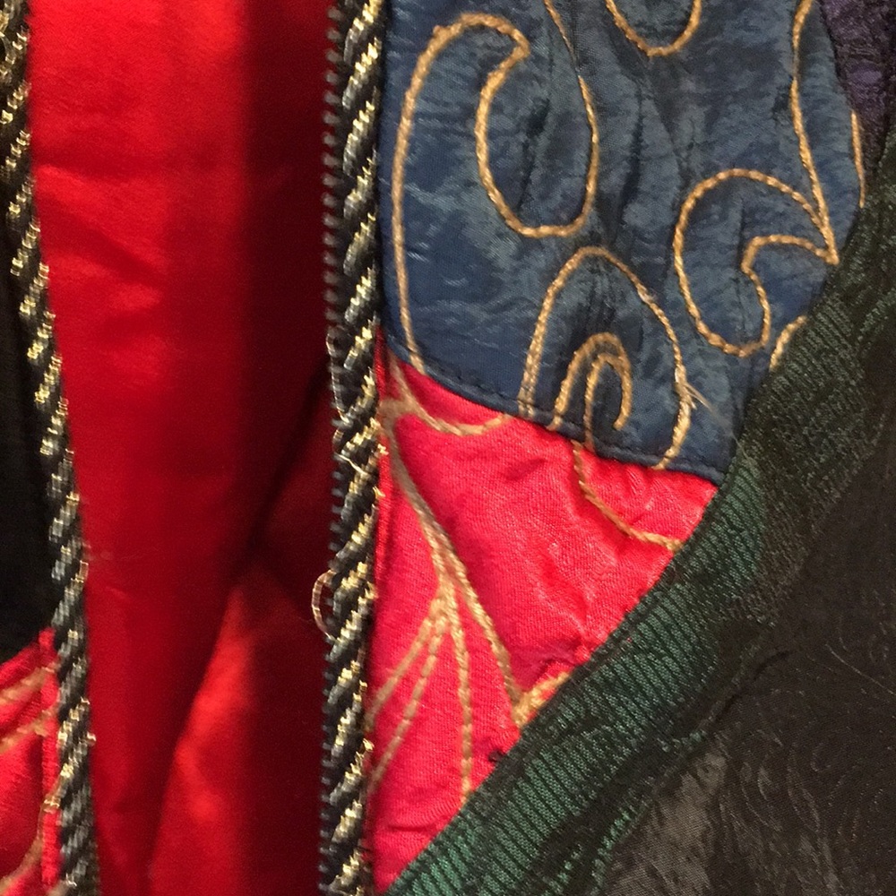 Patchwork 100% Down Jacket - image 7